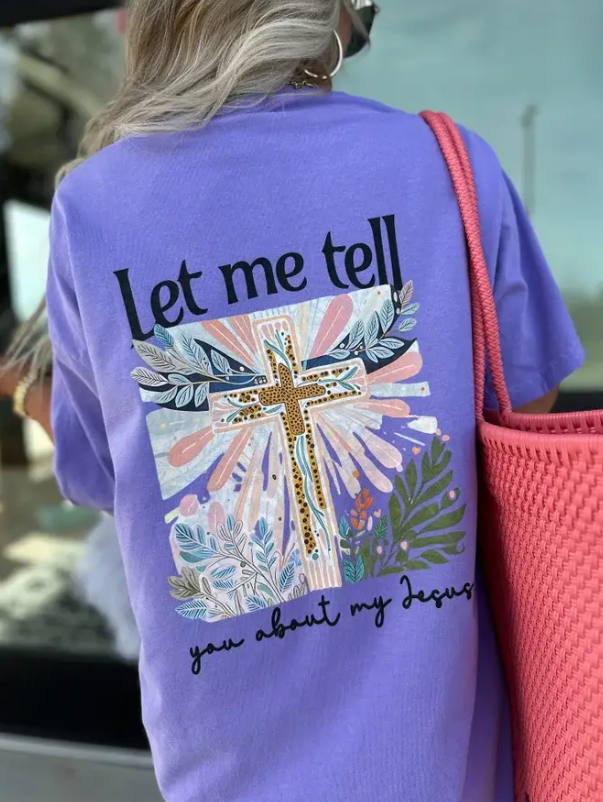 Violet "Let Me Tell You.." Graphic Tee