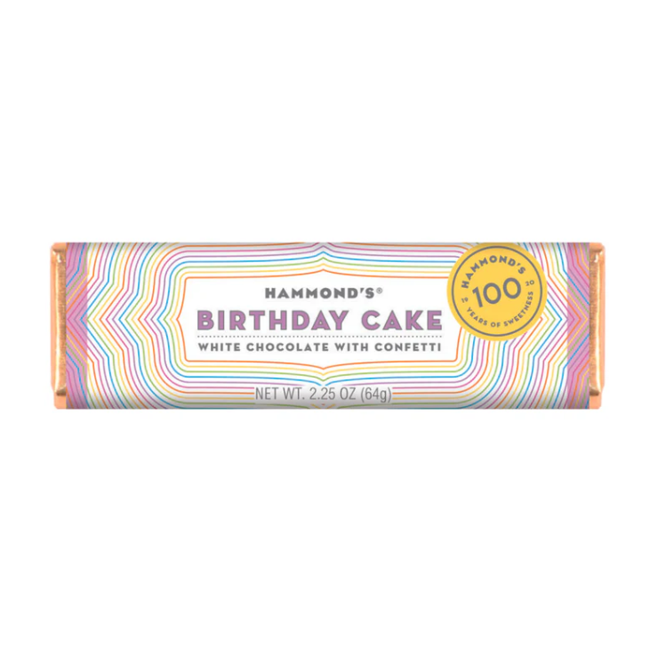 Birthday Cake Candy Bar