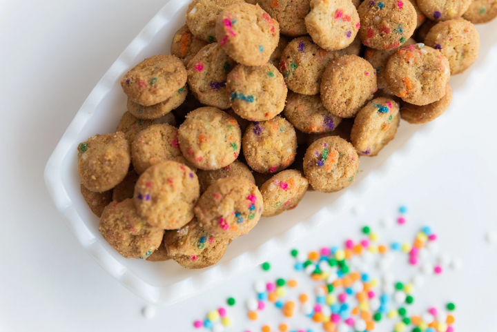 "Happy Birthday" Confetti Cupcake Cookies