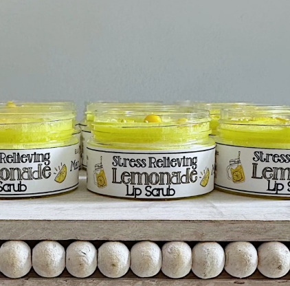 All Natural Lemonade Lip Scrub