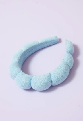 Spa Sponge Terry Towel Headband - 2 Color Options