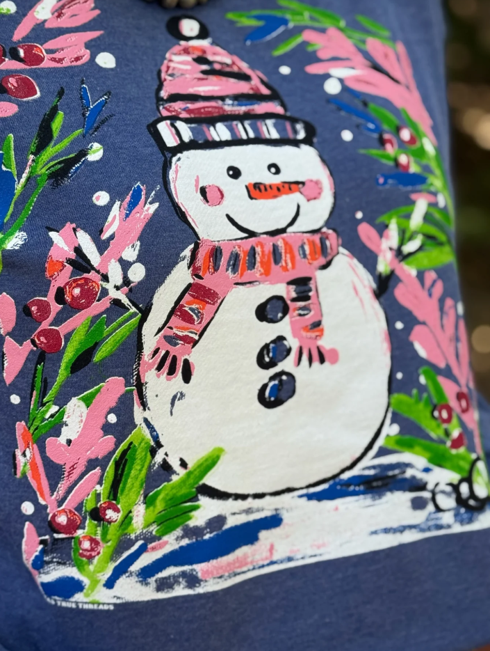 Callie Ann Stetler Snowman Poncho Sweatshirt