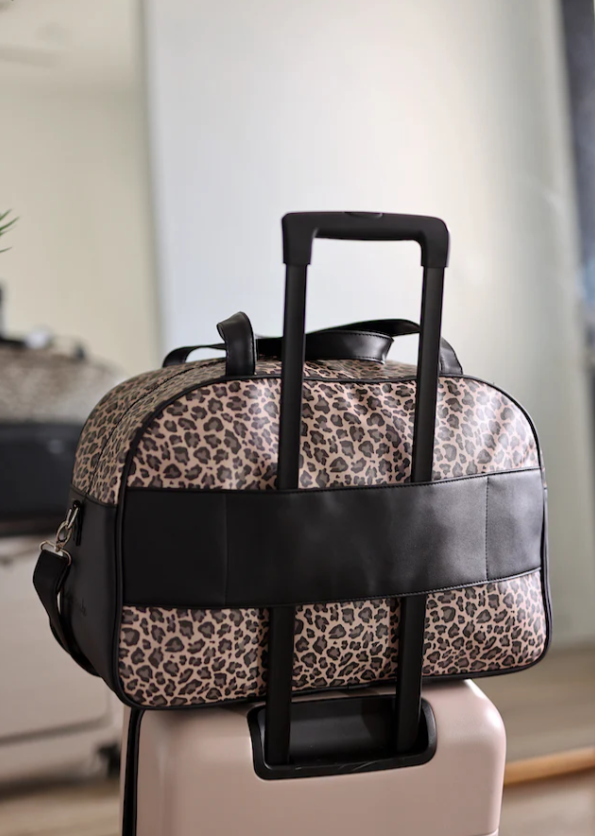 Traditional Cheetah Duffle Bag