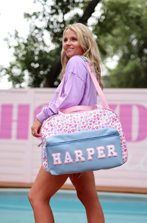 Custom Duffle Bag - Party Animal Color Block
