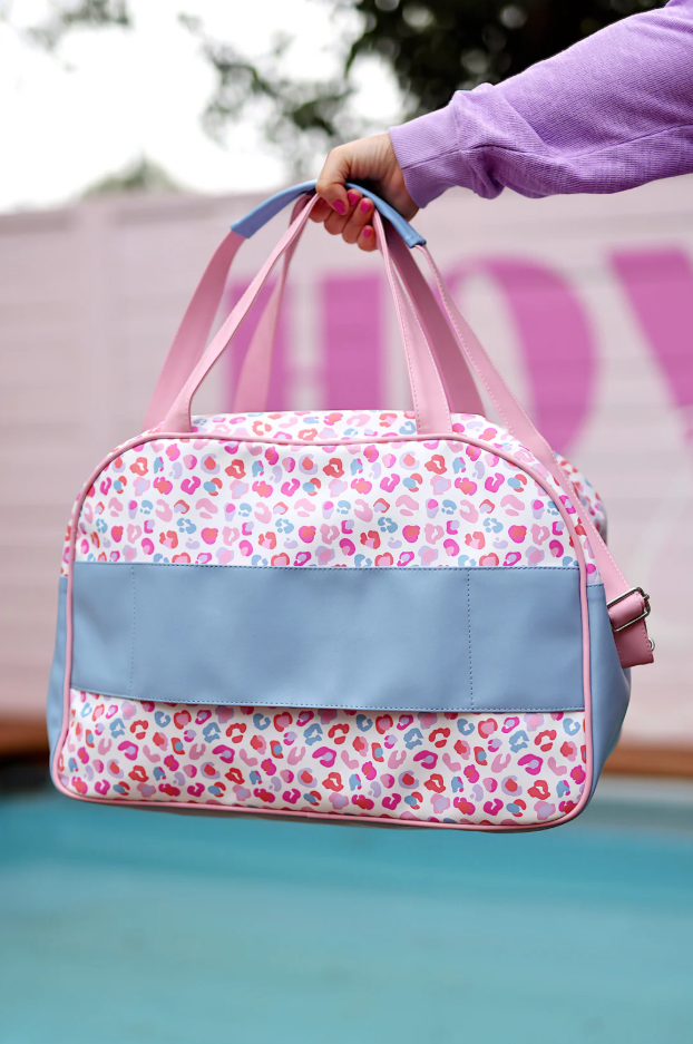 Custom Duffle Bag - Party Animal Color Block