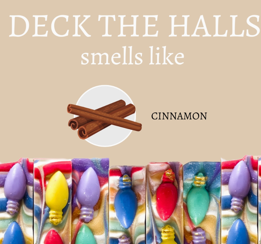 Deck The Halls Christmas Handmade Soap