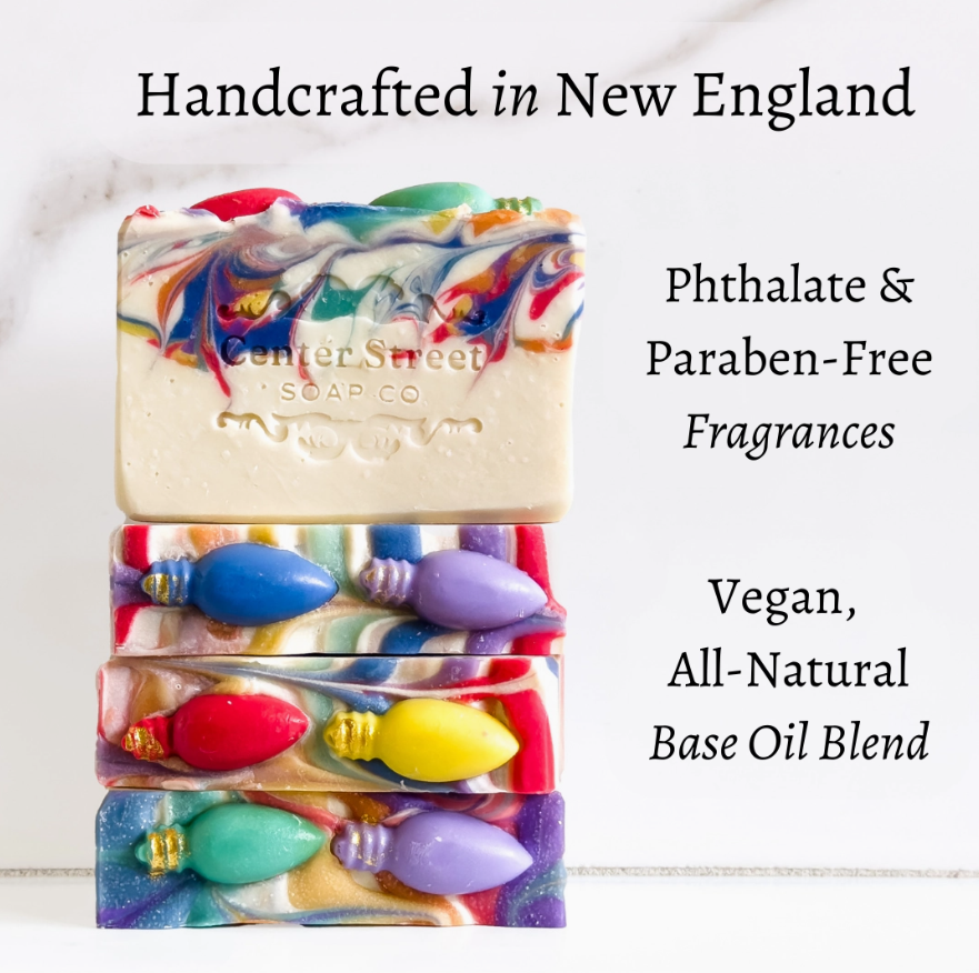 Deck The Halls Christmas Handmade Soap