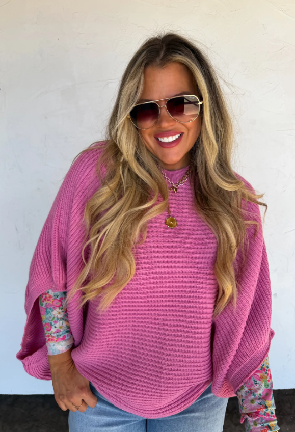 Spring Meg Pullover Poncho- 5 Color Options