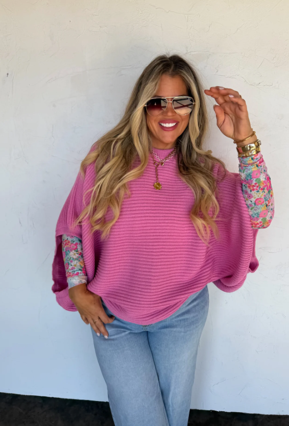 Spring Meg Pullover Poncho- 5 Color Options