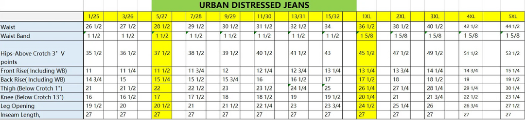 Urban Non-Distressed Crop Jeans