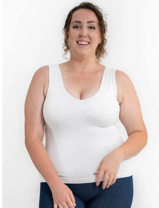 Built-In Bra Tank - Missy & Extended Sizes -
