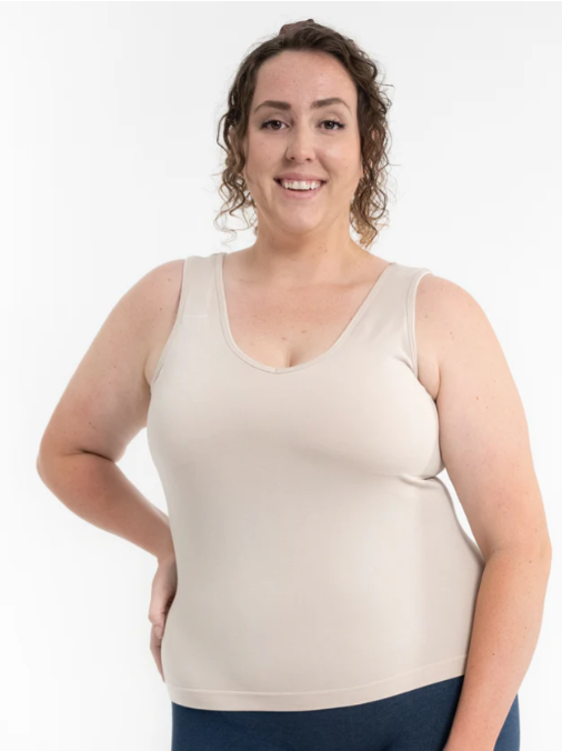 Built-In Bra Tank - Missy & Extended Sizes -