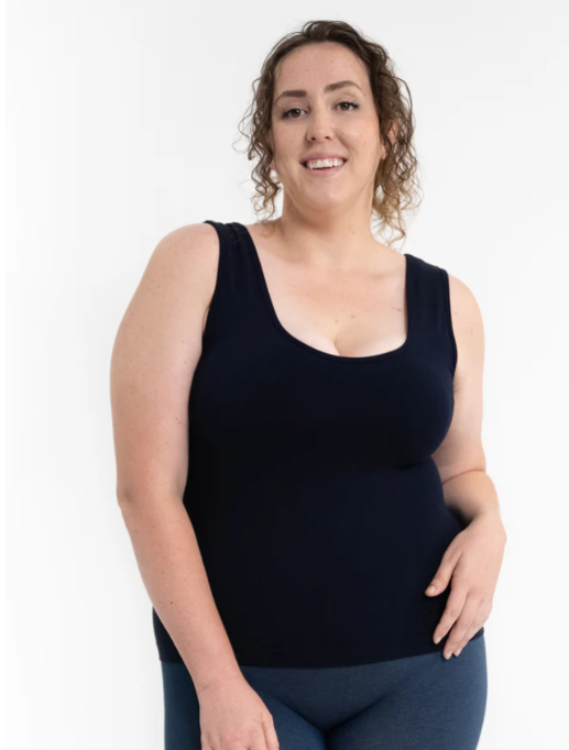 Built-In Bra Tank - Missy & Extended Sizes -