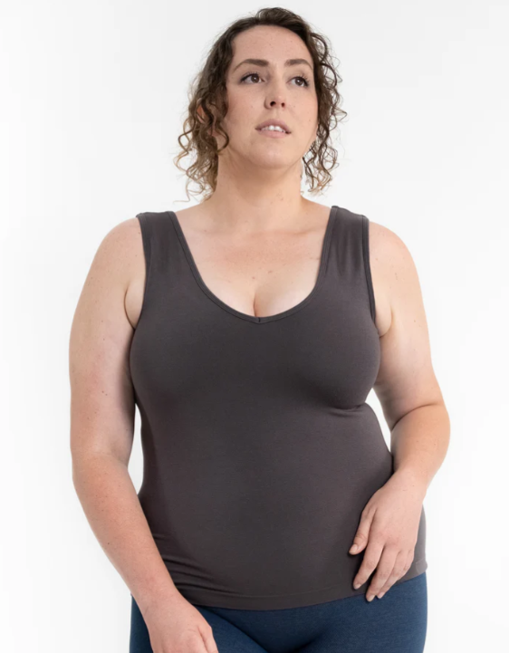 Built-In Bra Tank - Missy & Extended Sizes -