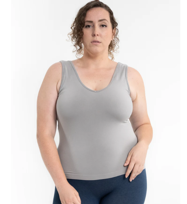 Built-In Bra Tank - Missy & Extended Sizes -