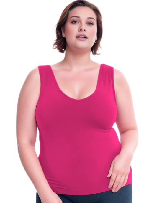 Built-In Bra Tank - Missy & Extended Sizes -