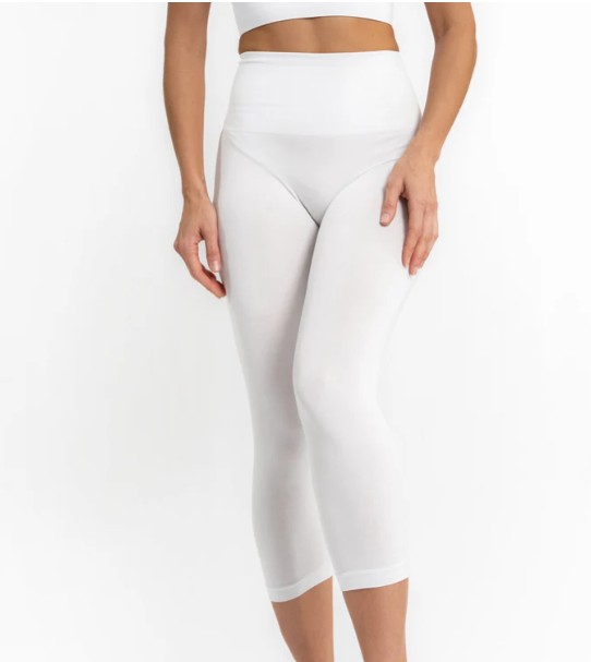 High Waisted Cropped Leggings - Missy & Curvy