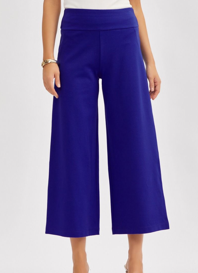 Magic Wide Cropped Pants - 7 Color Options