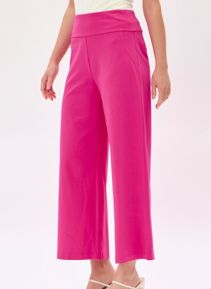 Magic Wide Cropped Pants - 7 Color Options