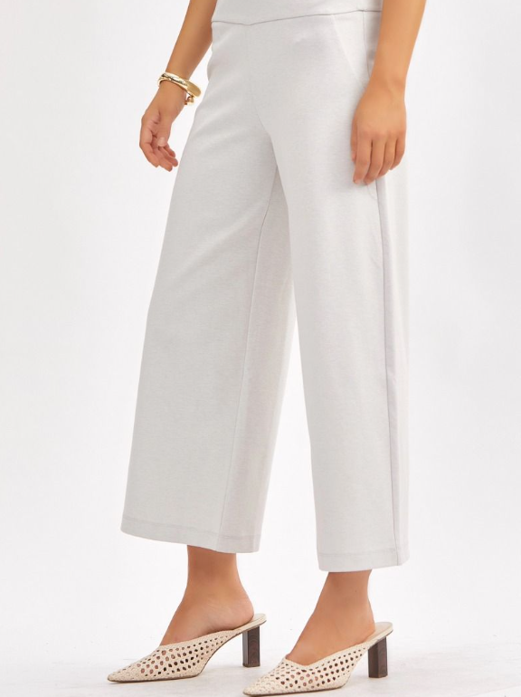 Magic Wide Cropped Pants - 7 Color Options