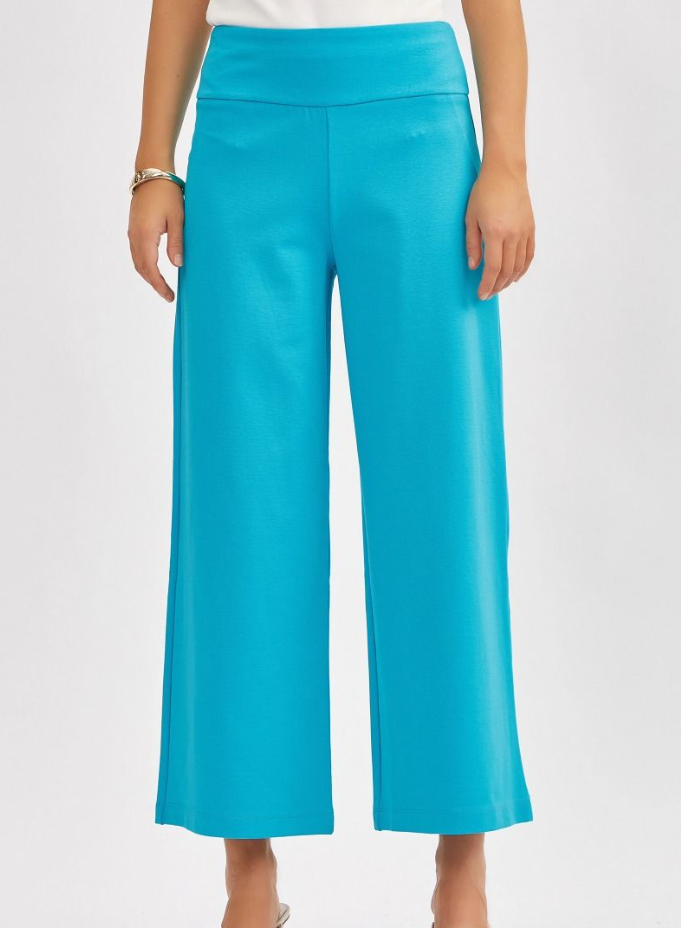 Magic Wide Cropped Pants - 7 Color Options