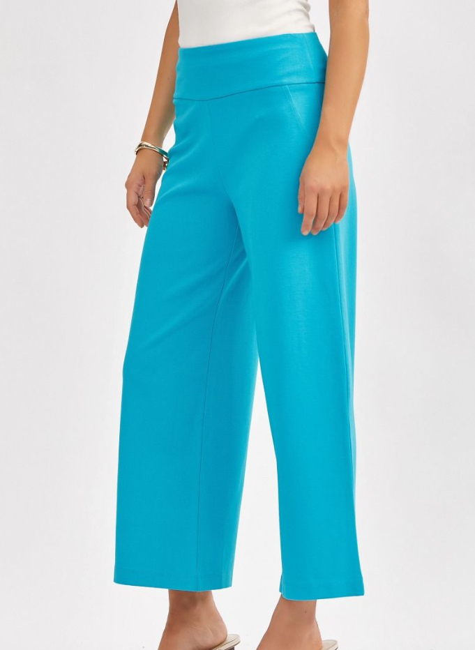 Magic Wide Cropped Pants - 7 Color Options