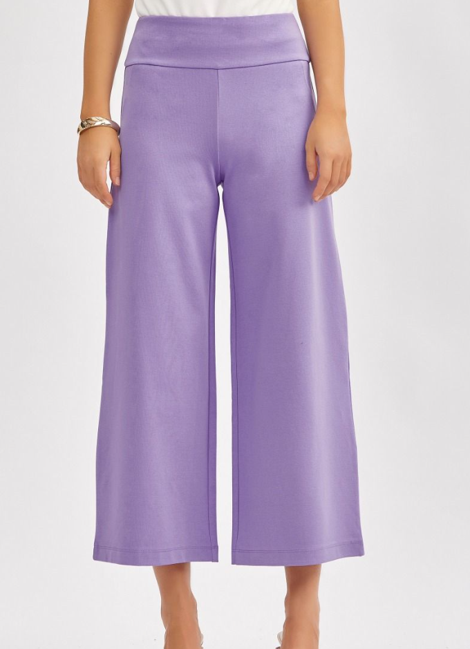 Magic Wide Cropped Pants - 7 Color Options