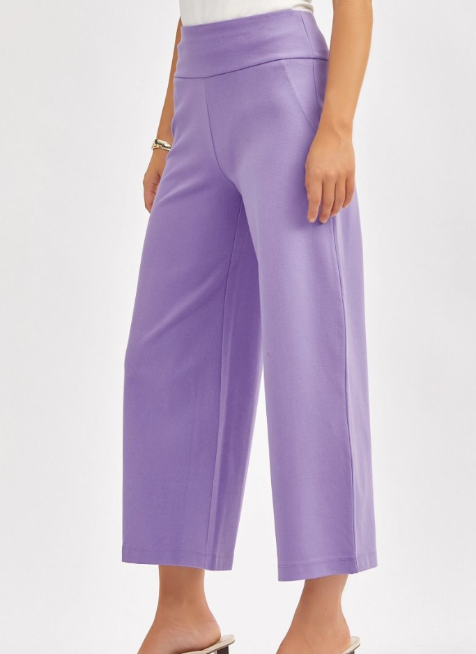 Magic Wide Cropped Pants - 7 Color Options