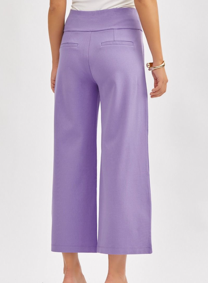 Magic Wide Cropped Pants - 7 Color Options