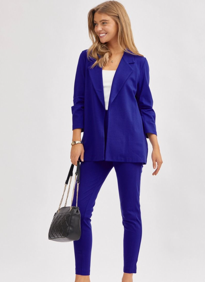 3/4 Sleeve Blazer  - 7 Color Options