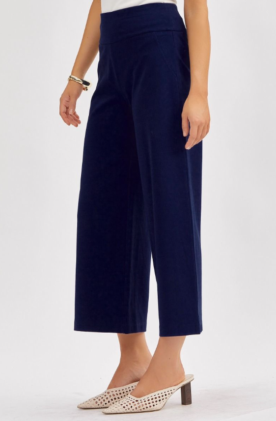 Magic Wide Cropped Pants - 7 Color Options