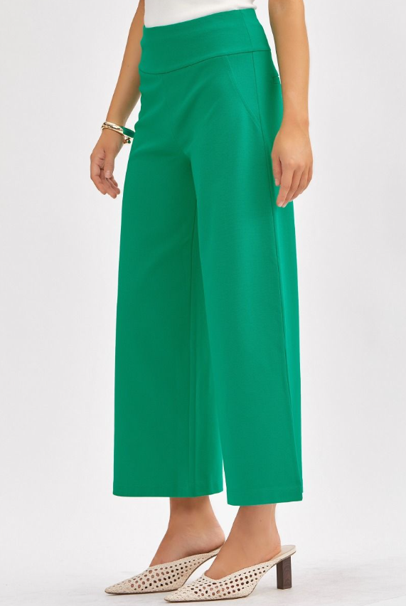 Magic Wide Cropped Pants - 7 Color Options