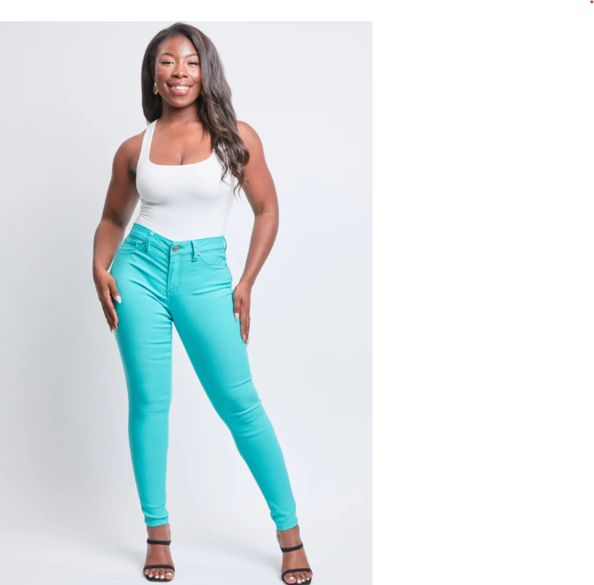 Hyperstretch Mid-Rise Skinny Jean - 6 Color Options