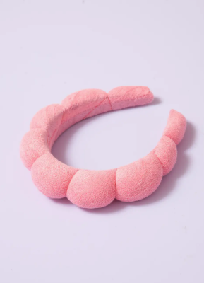 Spa Sponge Terry Towel Headband - 2 Color Options