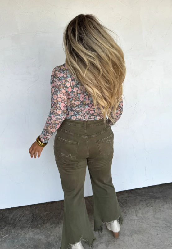 PRE-ORDER: Boots & Blooms Mesh Tops - Final Sale