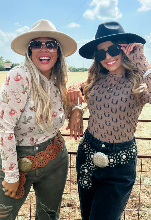 PRE-ORDER: Boots & Blooms Mesh Tops - Final Sale