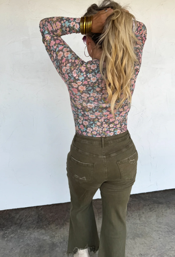 PRE-ORDER: Boots & Blooms Mesh Tops - Final Sale