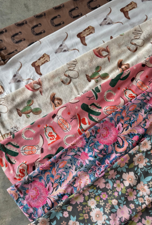 PRE-ORDER: Boots & Blooms Mesh Tops - Final Sale