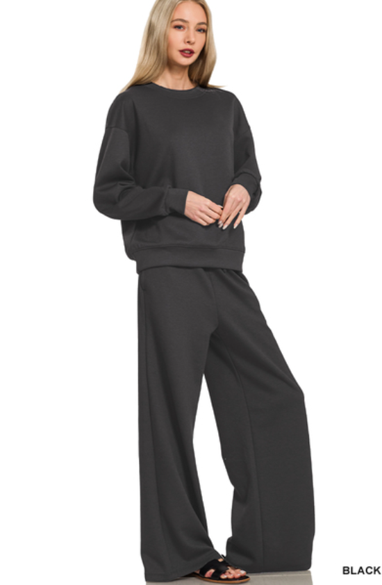 Scuba Crewneck Set - 2 Color Options