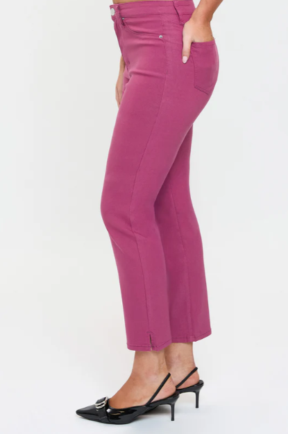 Women’s High Rise Hyperstretch Cropped Straight Pants - 3 Color Options
