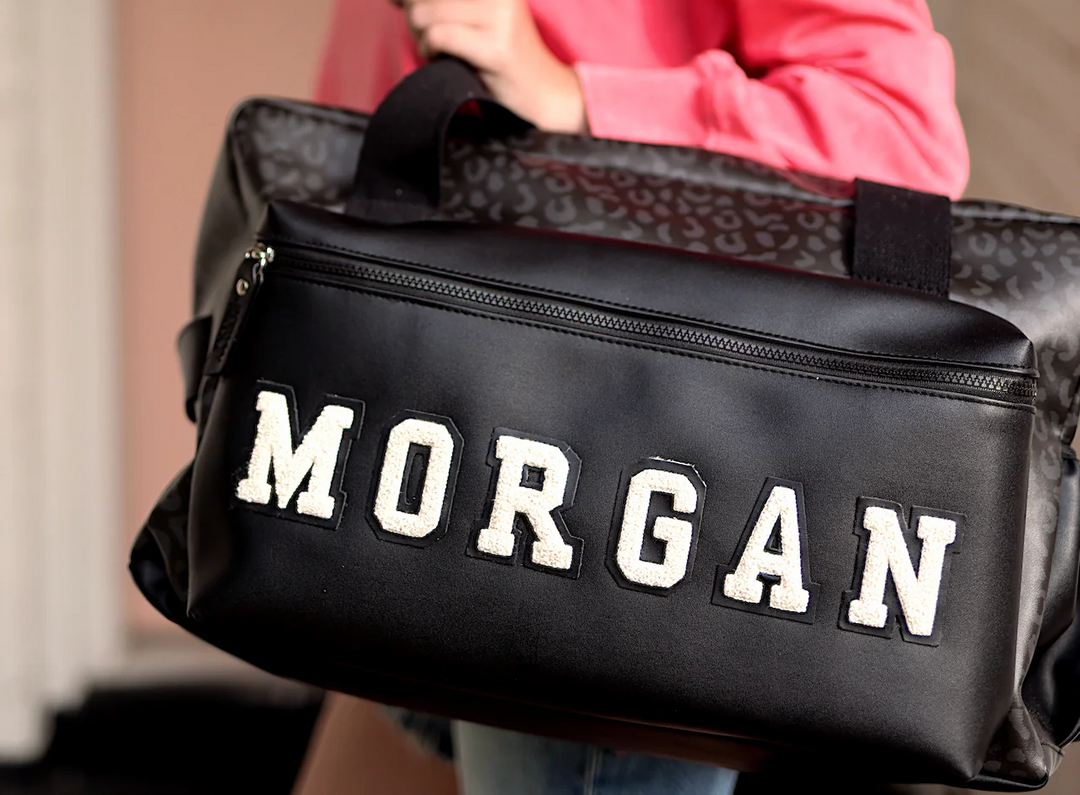 Custom Duffle Bag - Midnight Cheetah