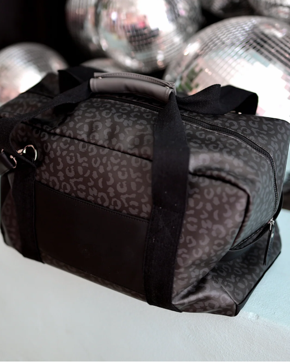 Custom Duffle Bag - Midnight Cheetah