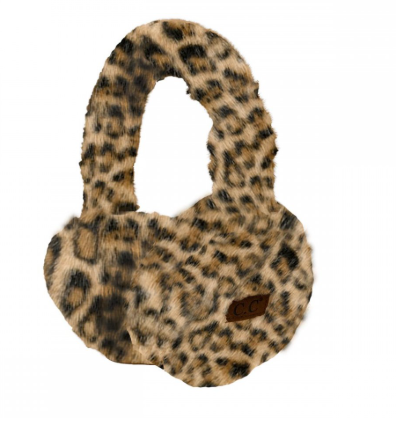C.C. Glitter Faux Fur Ear Muffs - 6 Options