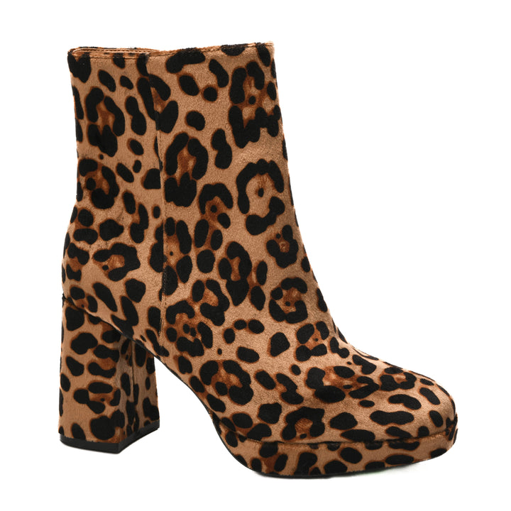 Leopard Slug Bootie