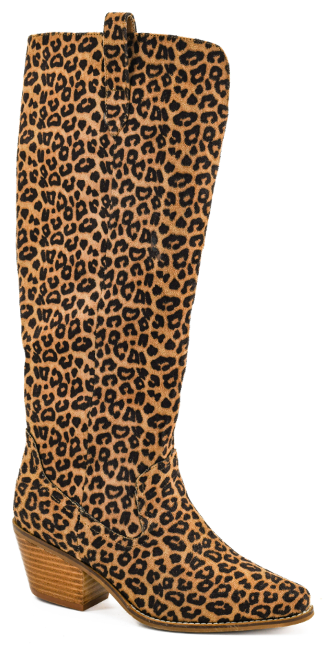 Animal Print Tall Boot