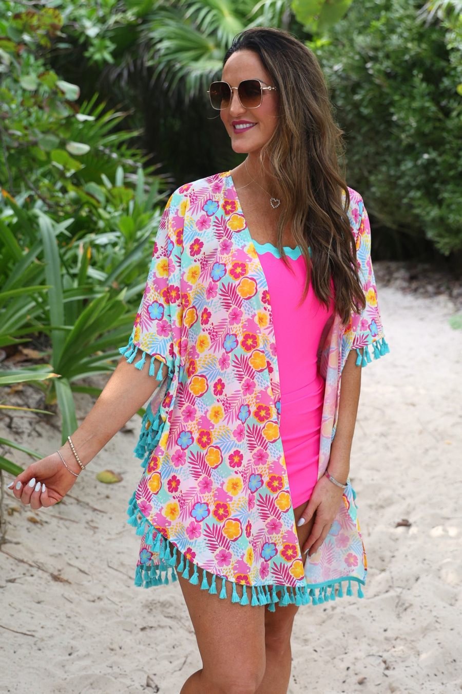 PREORDER-Time To Tango Coverup, Pink