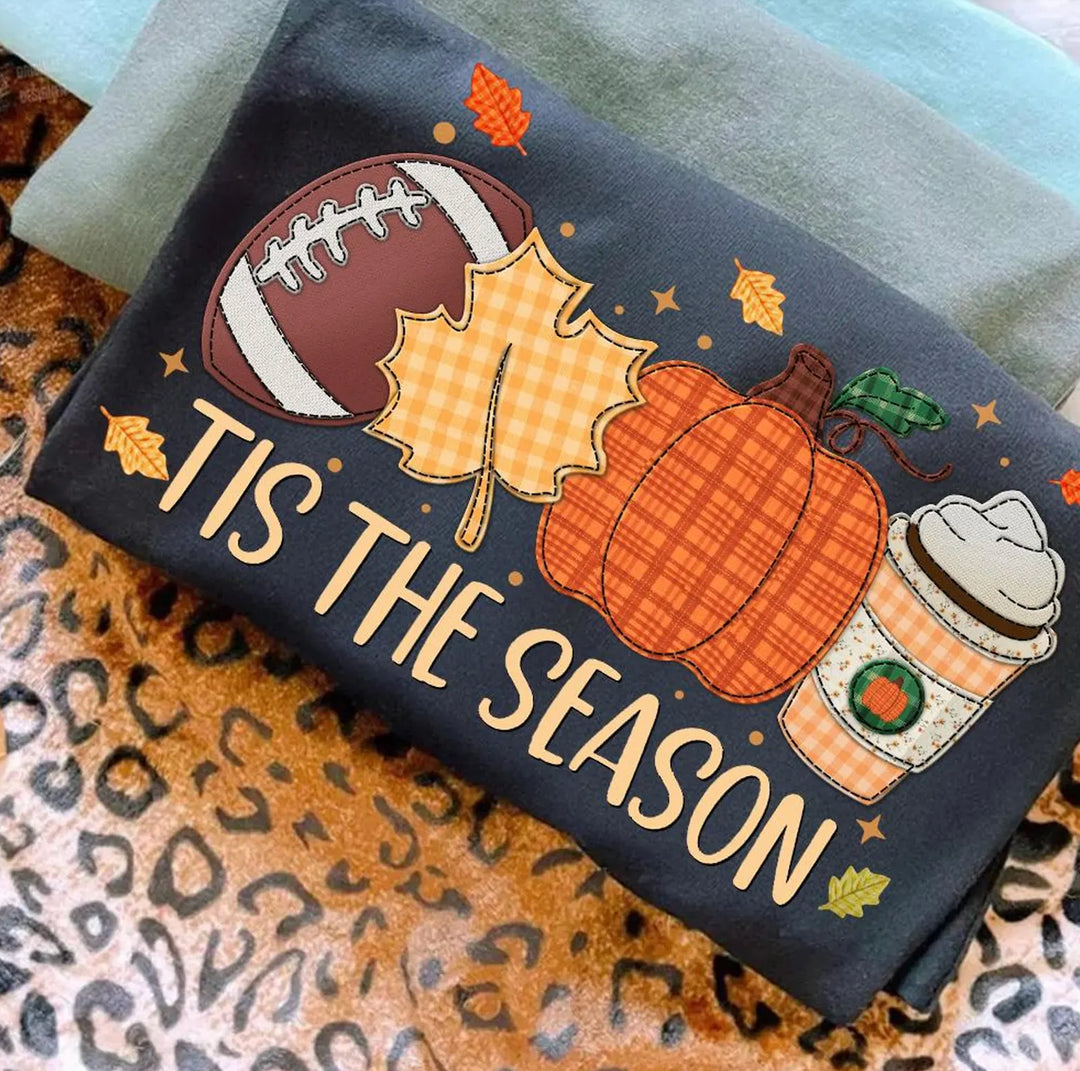 Tis the Season/Black   T-Shirt or Sweatshirt