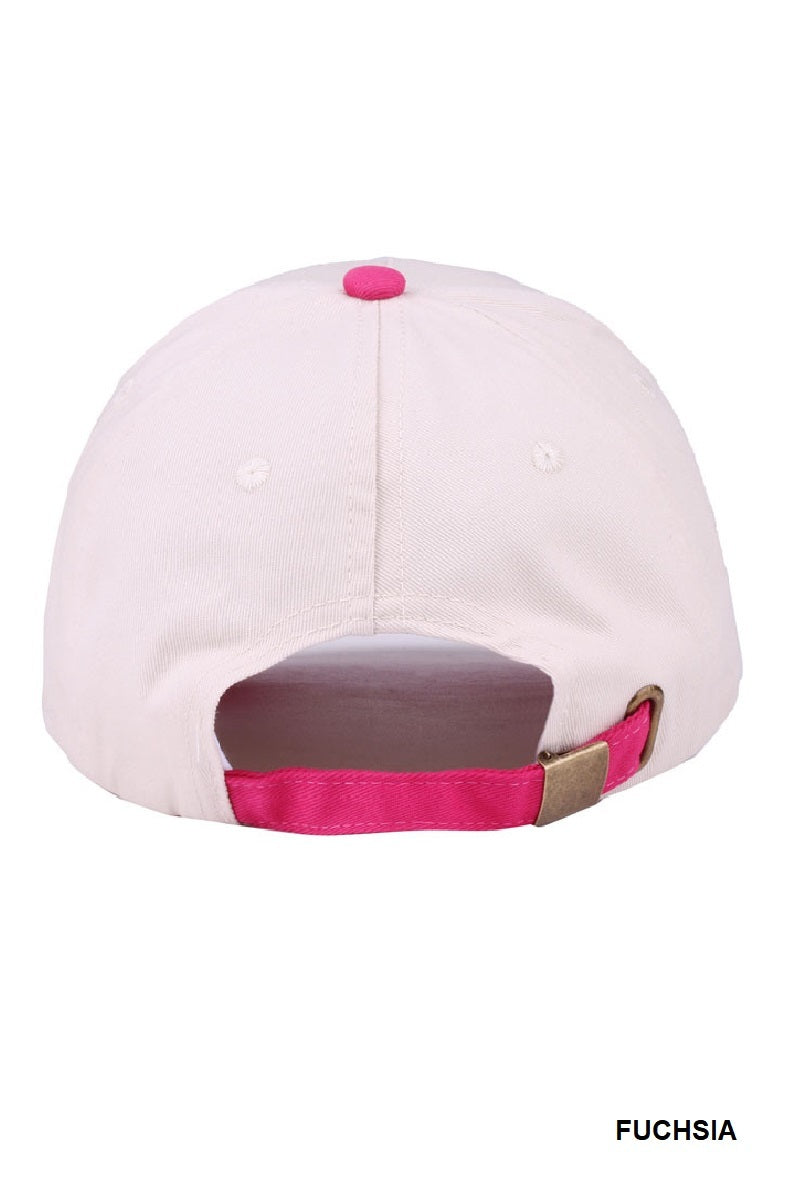 Two Tone "Put It On My Husband's Tab" Hat - 9 Color Options