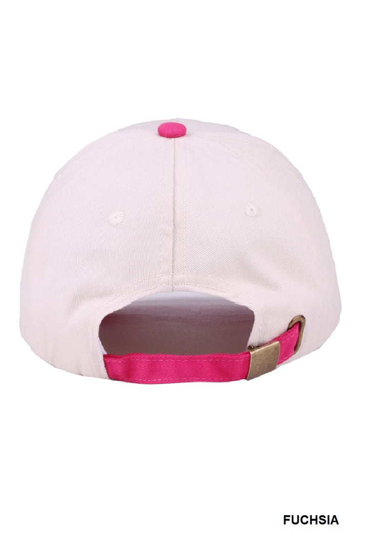 Two Tone "Put It On My Husband's Tab" Hat - 9 Color Options