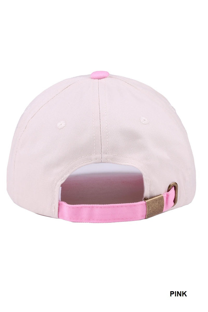 Two Tone "Put It On My Husband's Tab" Hat - 9 Color Options